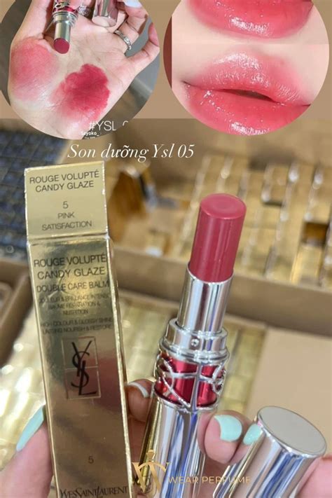 ysl gloss volupte 106|ysl candy glaze pink satisfaction.